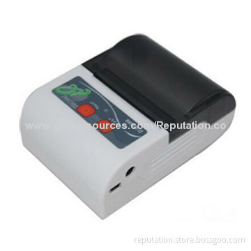 BM9000-II Mini Portable Bluetooth Thermal Printer, Easy Paper Loading, 2,000mAh Li-ion Battery